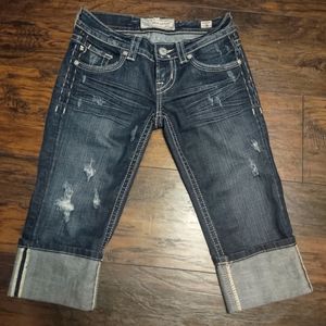 MEK DENIM CAPRI